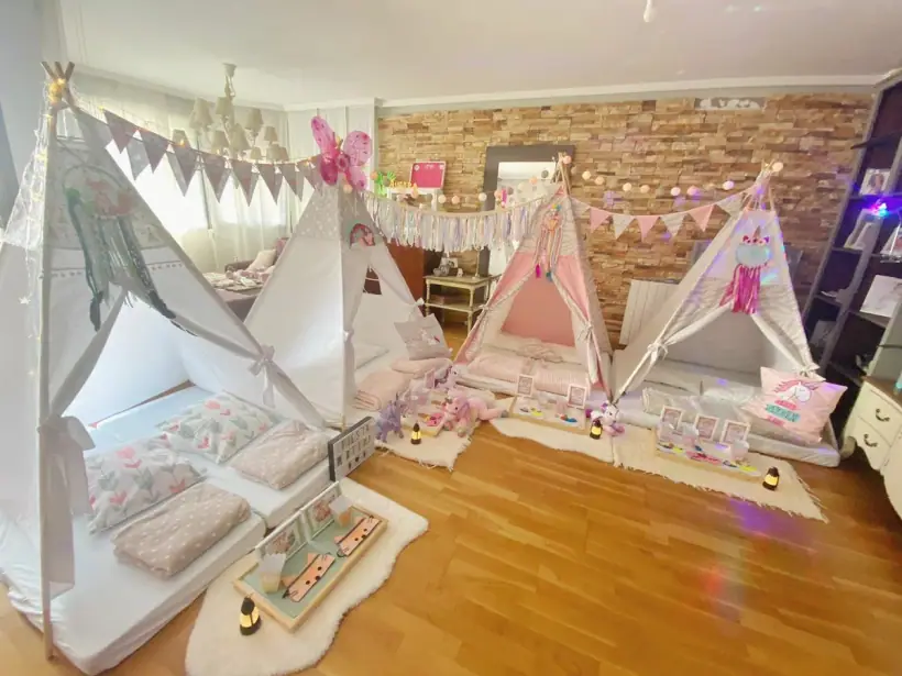 Decoración de cumpleaños con globos