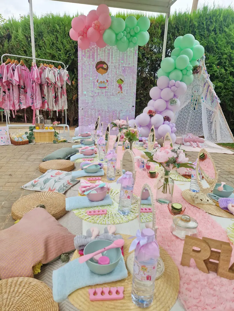 Fiesta spa infantil para niñas y niños en Zaragoza