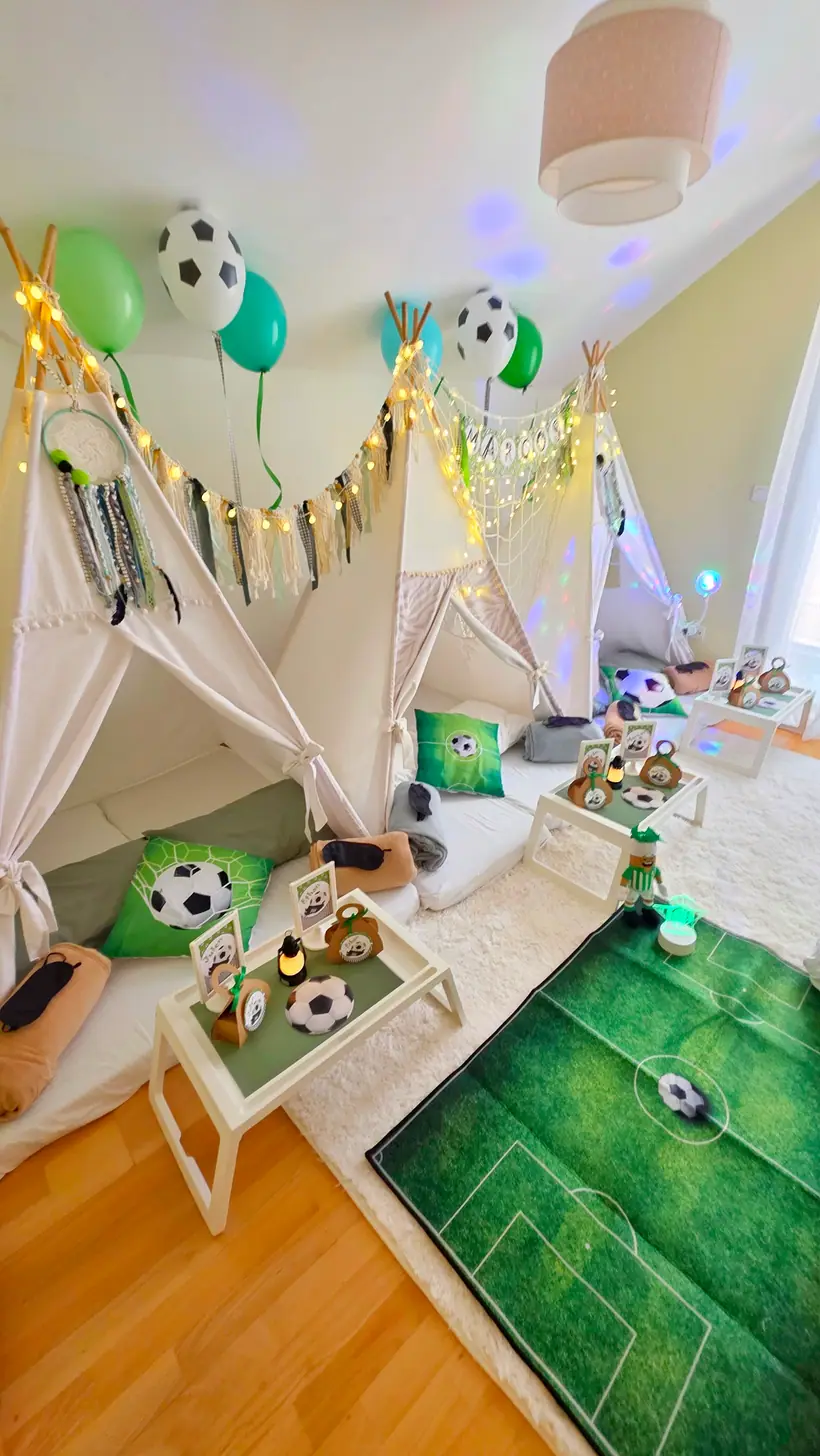 Fiesta de pijama infantil personalizada en Zaragoza