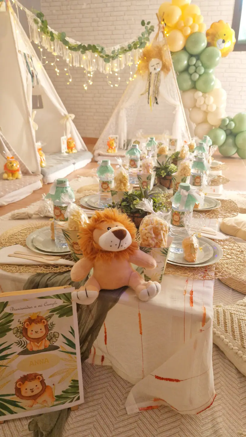 Decoración de cumpleaños infantil en Zaragoza