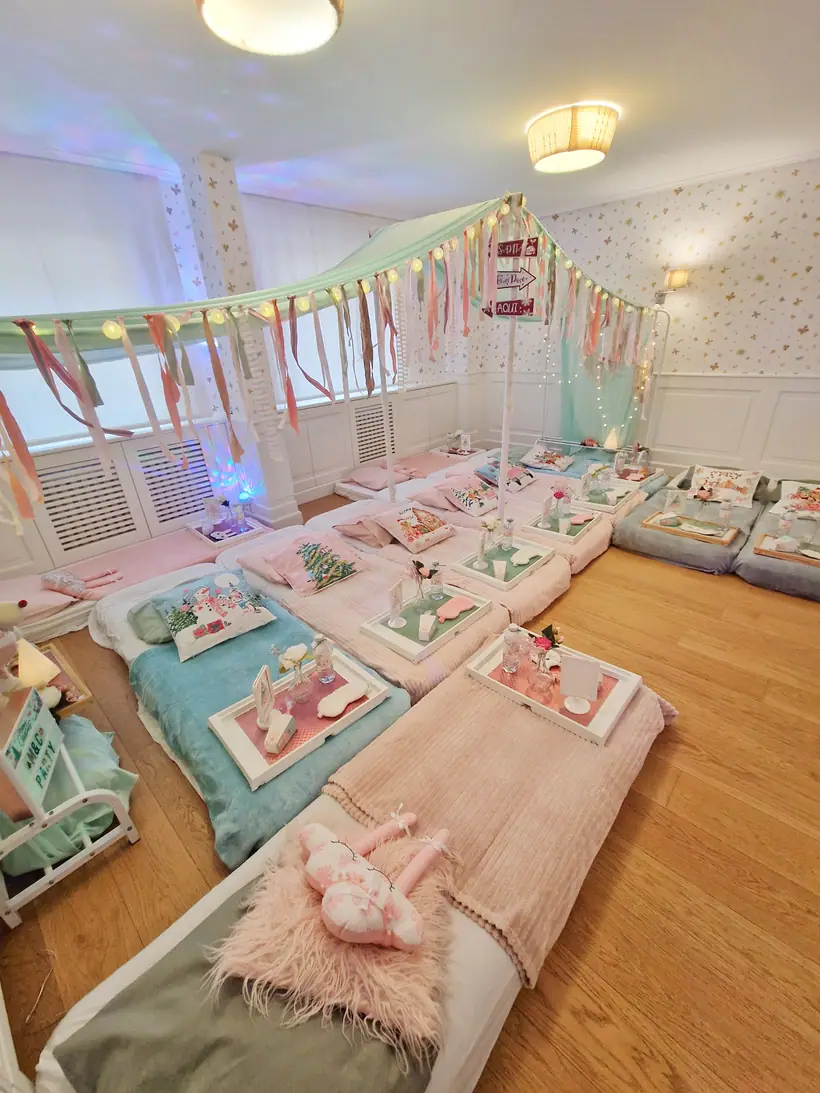 Fiesta de pijama personalizada en Zaragoza