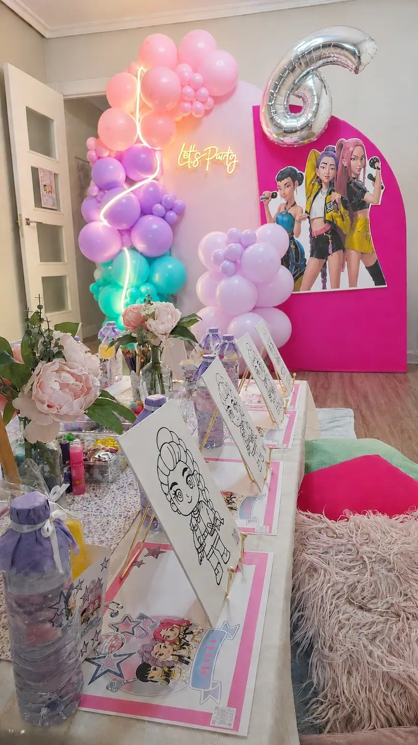 Decoración de cumpleaños infantil en Zaragoza